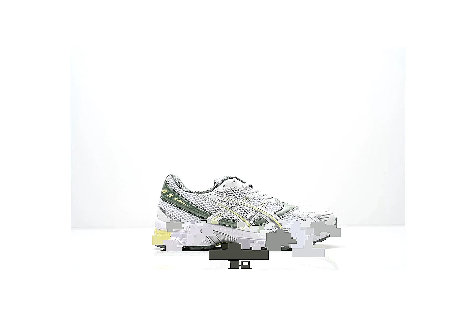 kakoscout.com Asics Gel Runner Silver Yellow comparison signal card six-photo gallery thumbnail 2