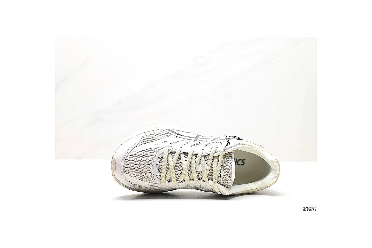 kakoscout.com Asics Gel Runner White Gray comparison signal card six-photo gallery thumbnail 6