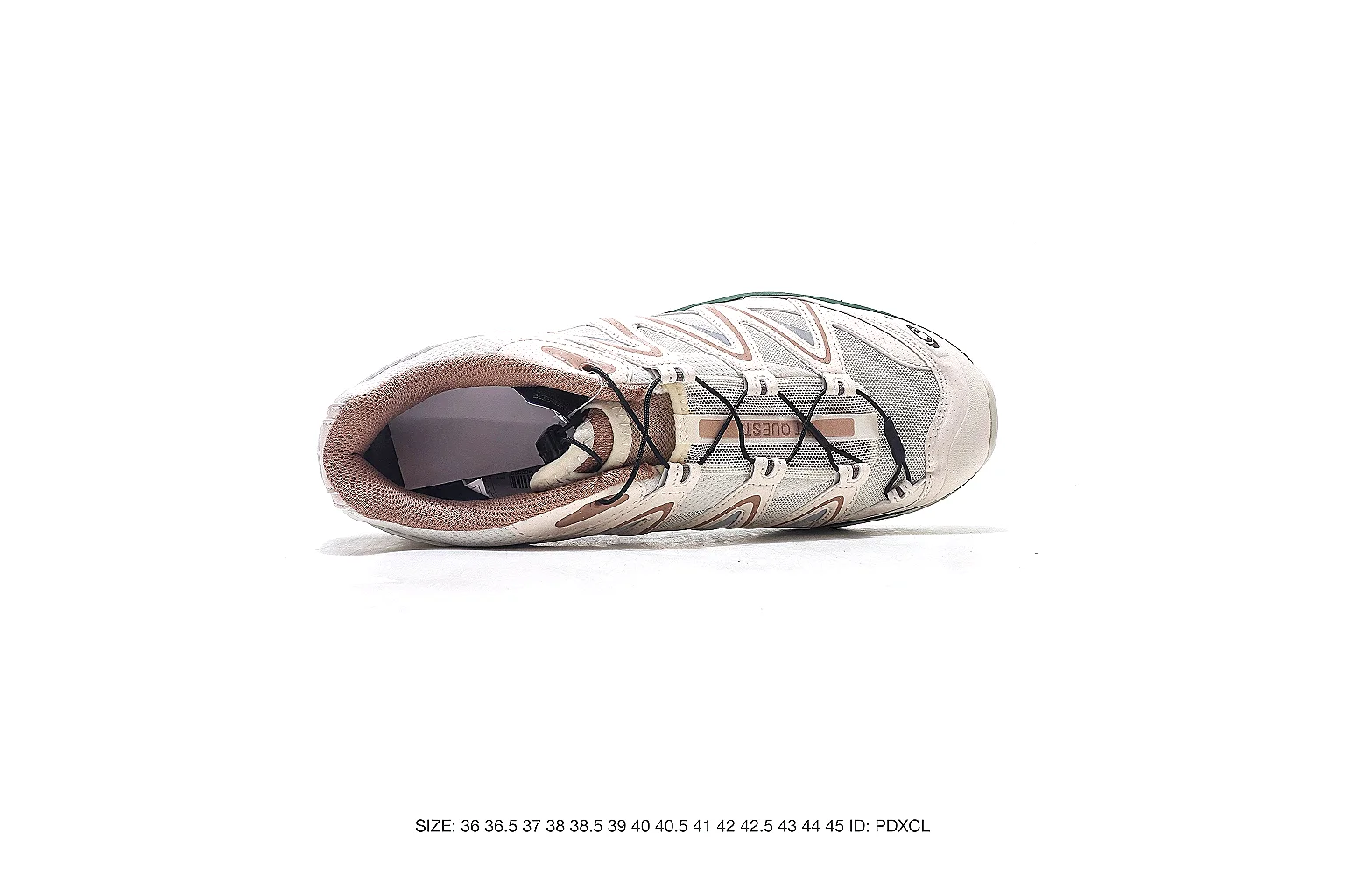 Asics Gel runner White Green 1101 comparison signal note six-photo gallery thumbnail 3