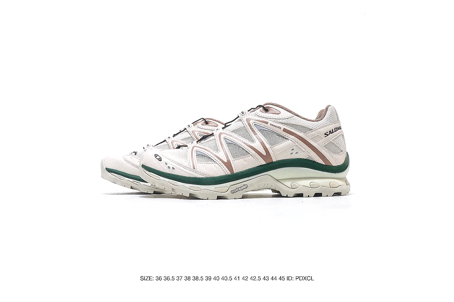 Asics Gel runner White Green 1101 comparison signal note six-photo gallery thumbnail 6