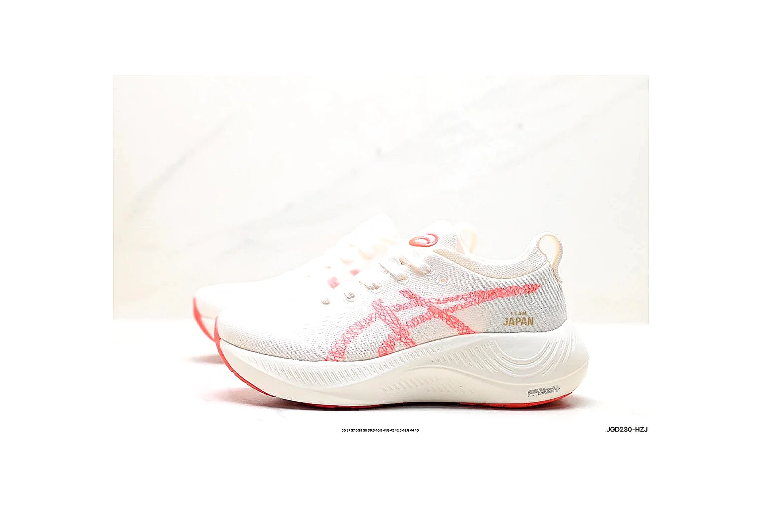 kakoscout.com Asics Gel Runner White Pink comparison signal card six-photo gallery thumbnail 3