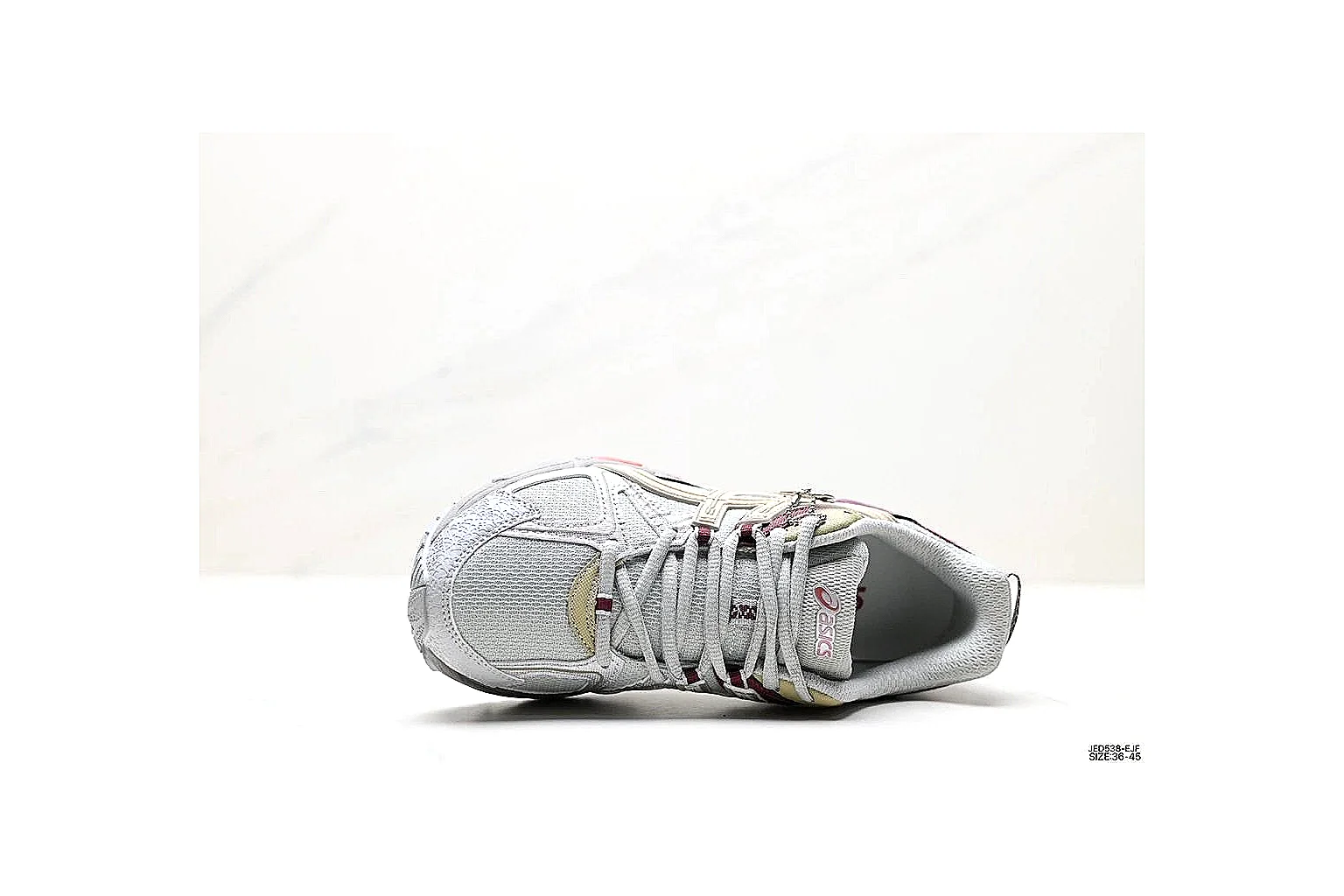 kakoscout.com Asics Gel Runner White Pink comparison signal card six-photo gallery thumbnail 6
