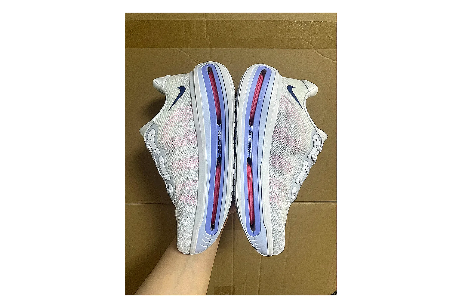 Asics Gel Runner White Purple comparison photo showing white mesh-leather runner upper, purple Asics accents, retro running shape, and cushioned sole thumbnail 3