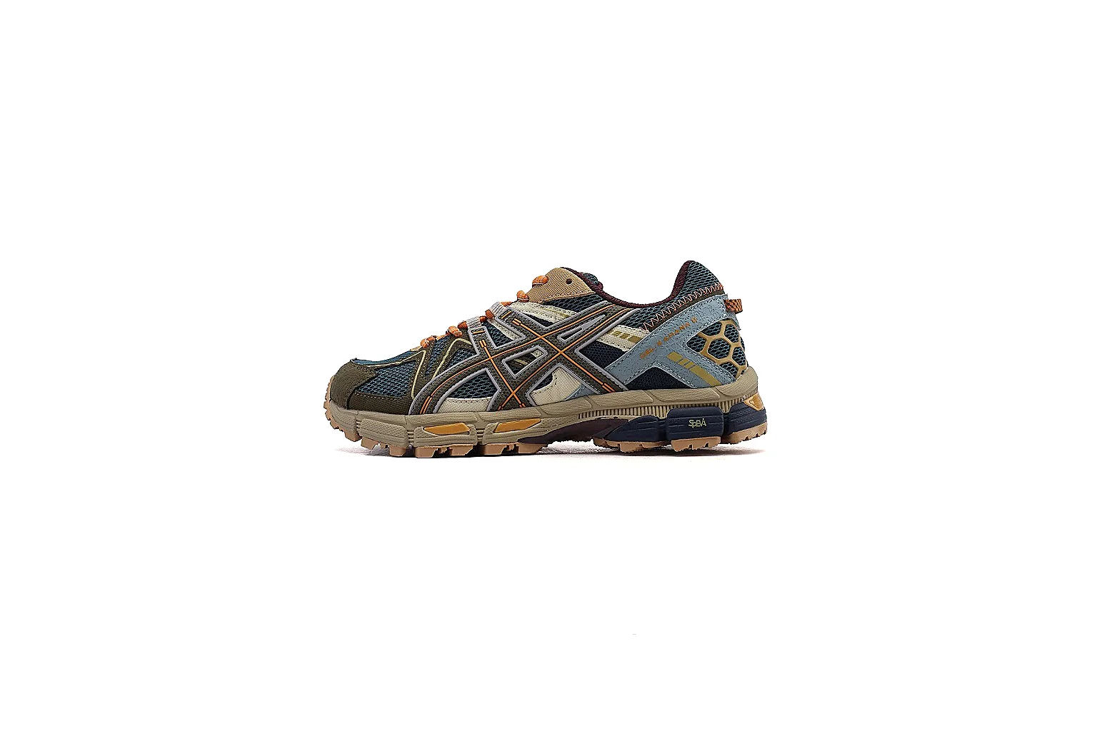 kakoscout.com Asics Grey Brown Gel Trail Runner 0982 Grey Brown runner product image