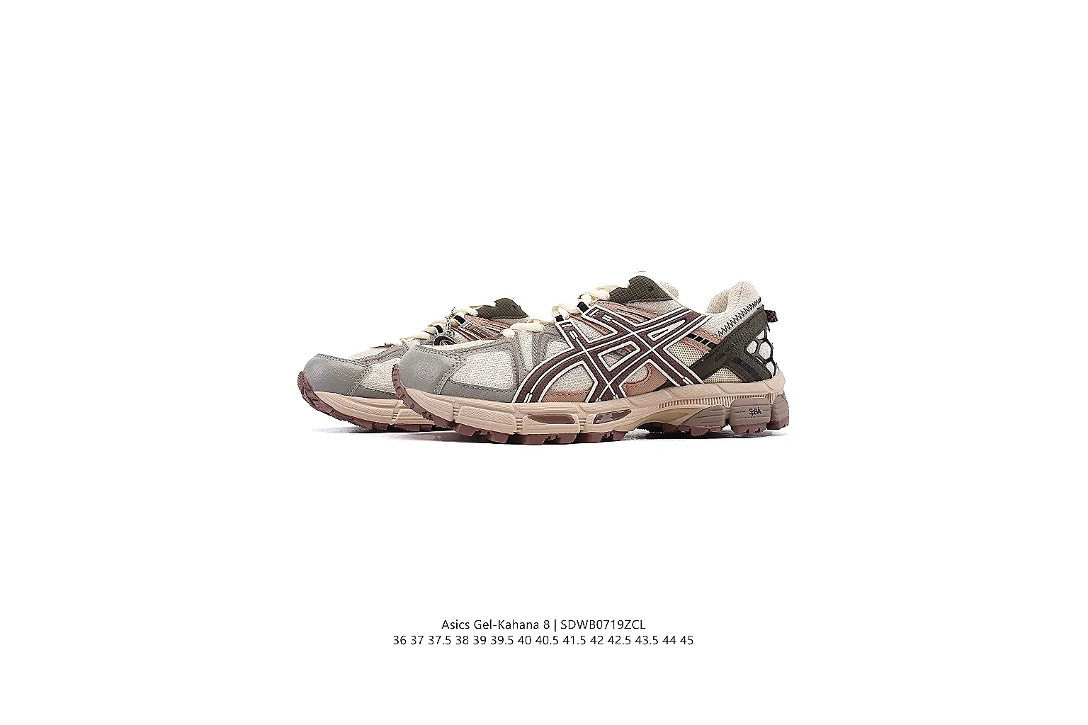 kakoscout.com Asics Taupe Gel Trail Runner 0966 Taupe runner product image thumbnail 6