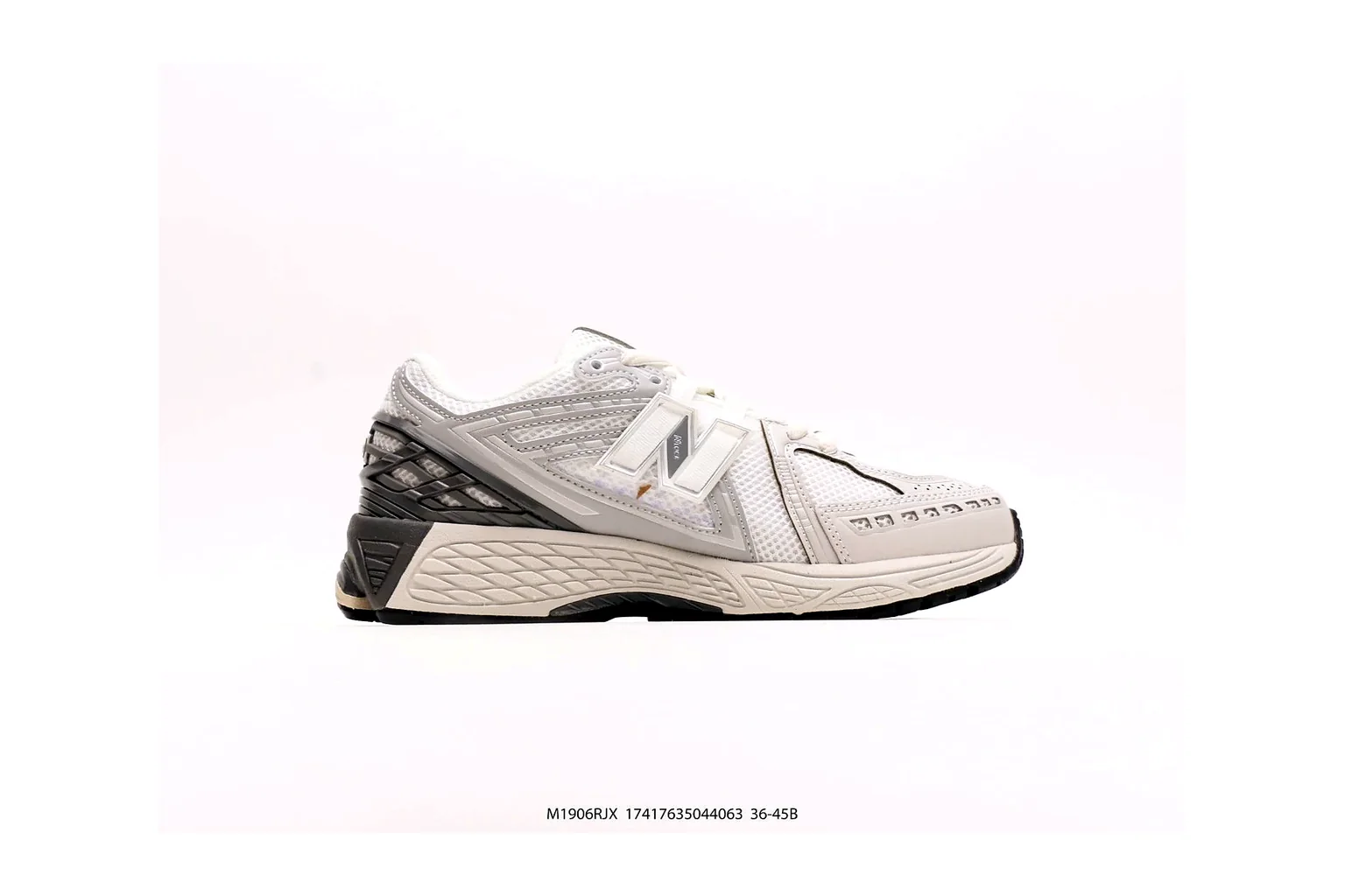 Asics Gel-Kayano 14 White Black gel runner six photo view thumbnail 6