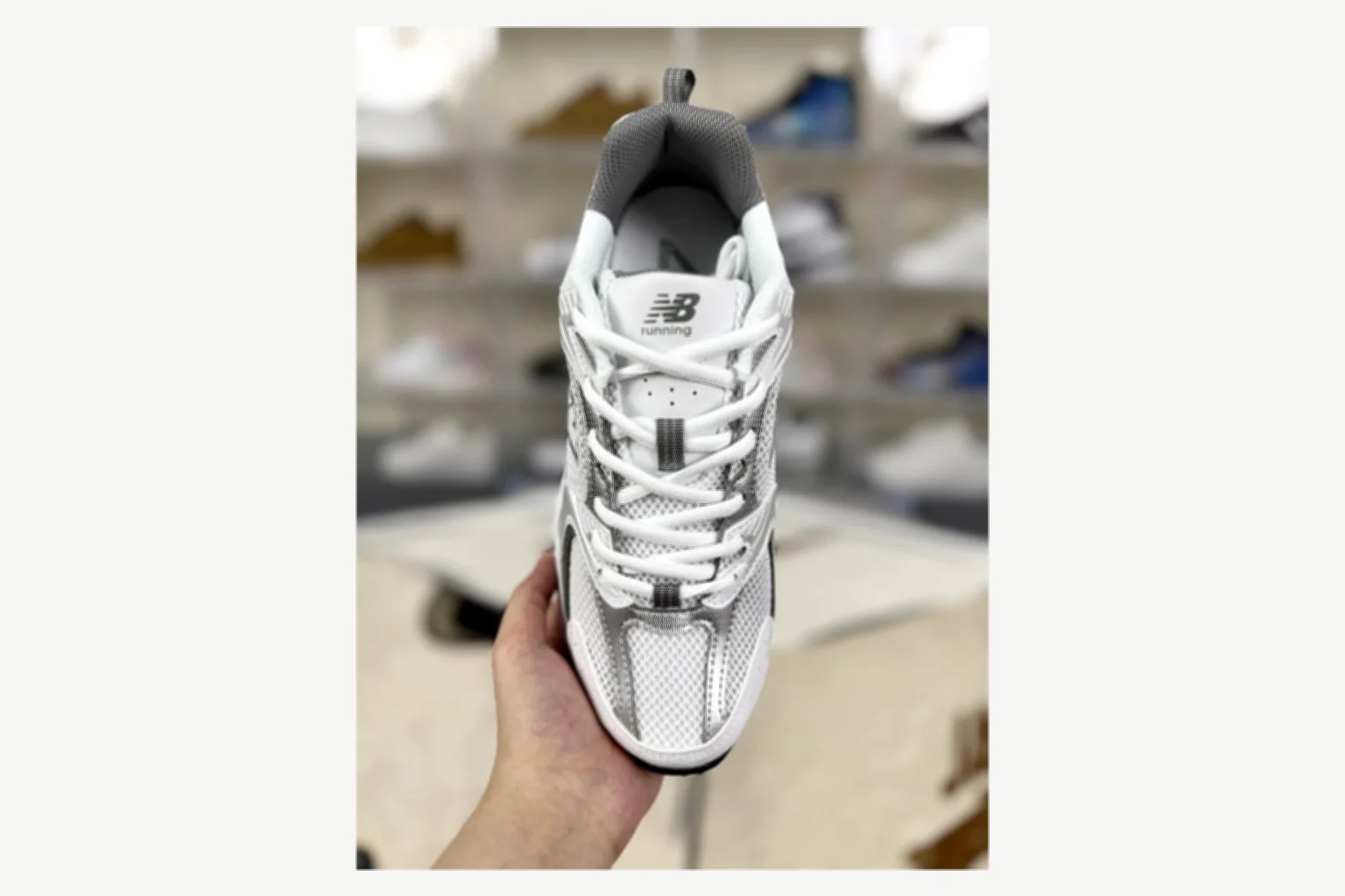 New Balance 530 Gray Blue Runner comparison proof image SKU 1194924594 thumbnail 4