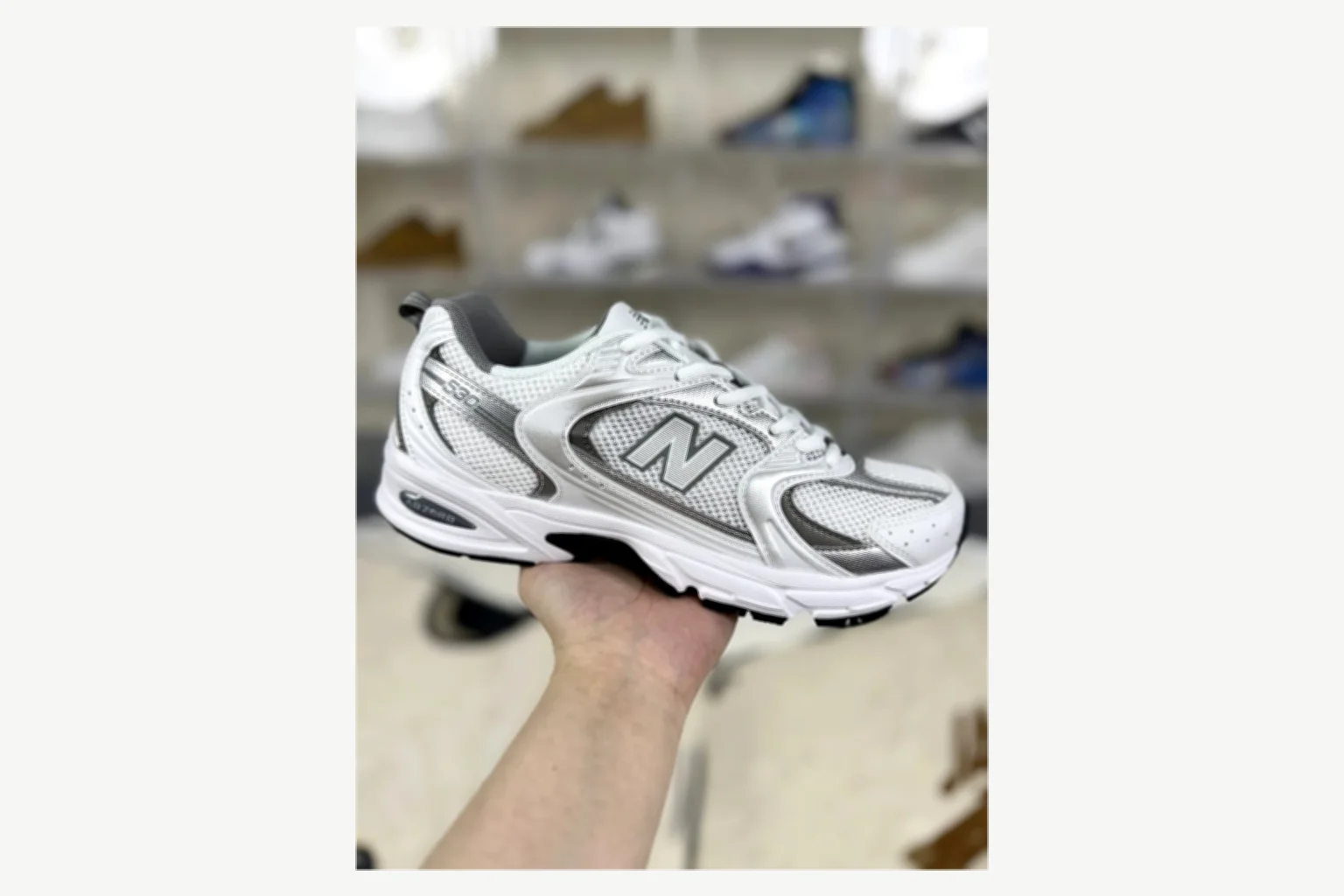 New Balance 530 Gray Blue Runner comparison proof image SKU 1194924594 thumbnail 6