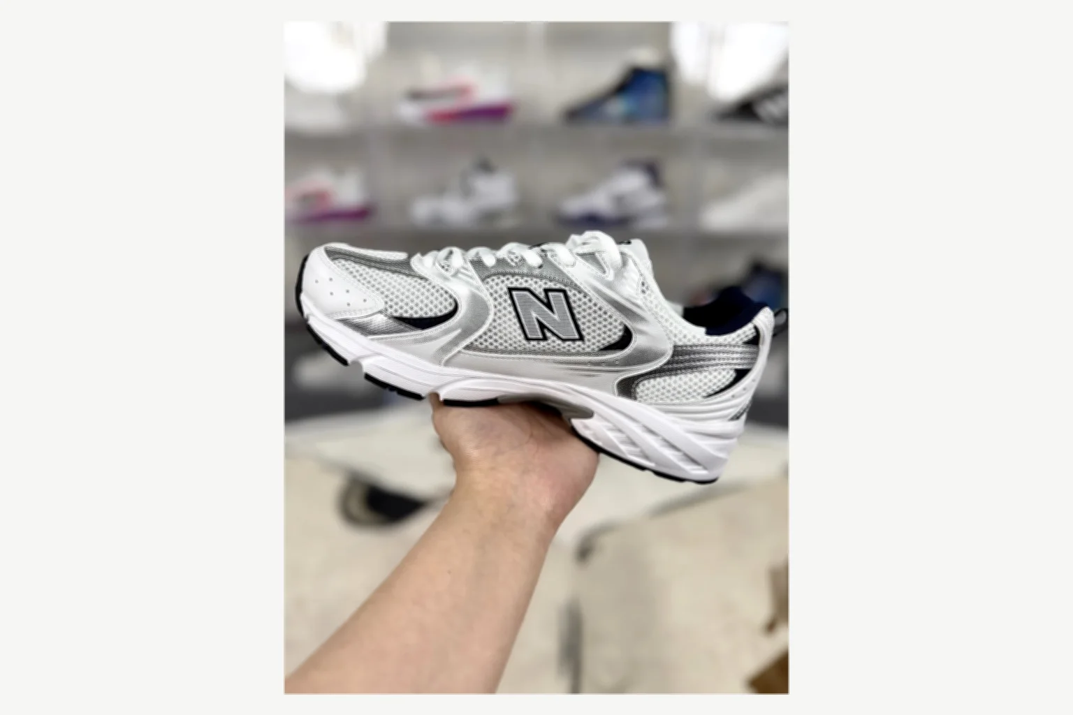 New Balance 530 Pink White Runner comparison proof image SKU 1194924620 thumbnail 2
