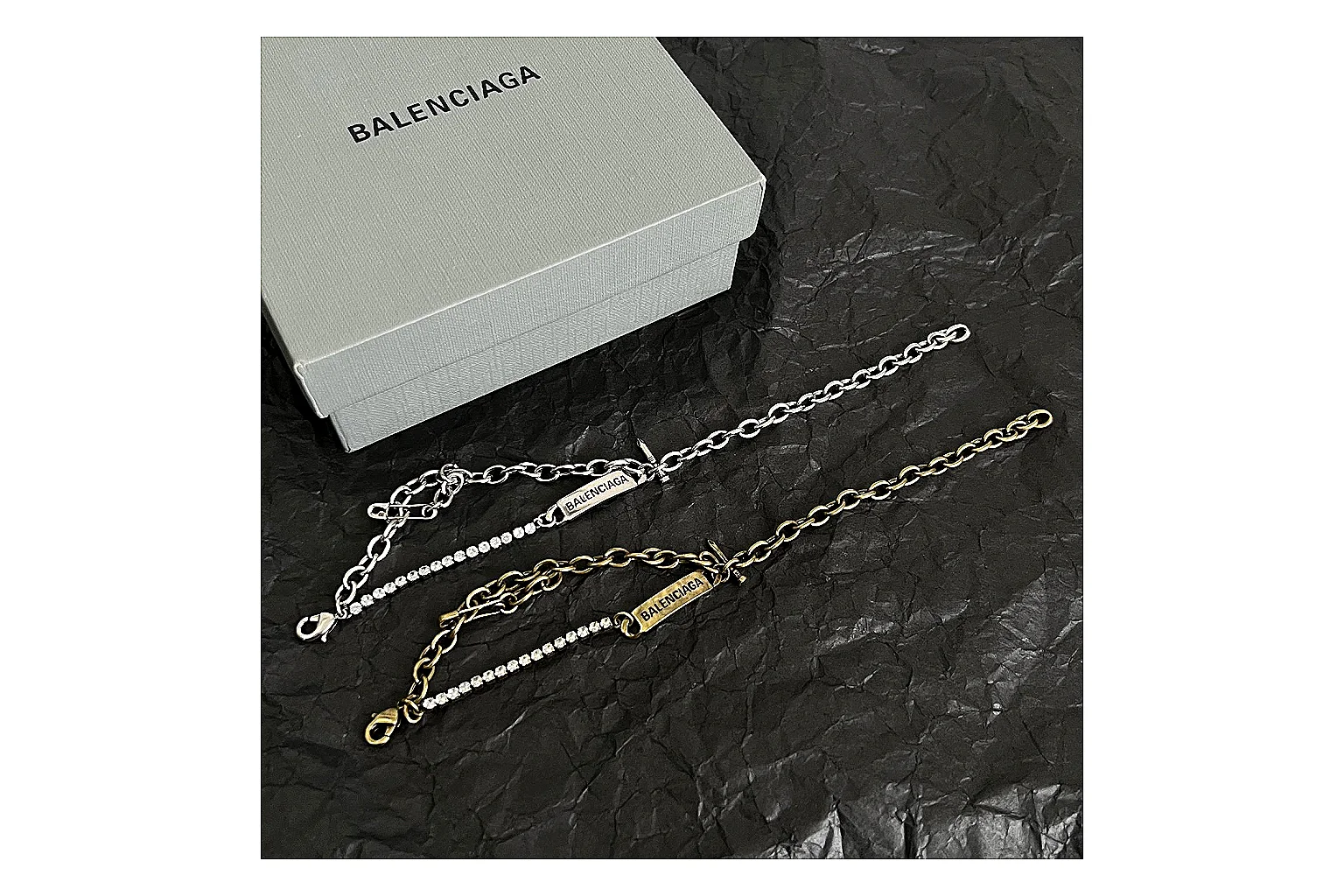 Balenciaga Logo Accessory Mixed Accessory comparison signal image SKU 1194847587
