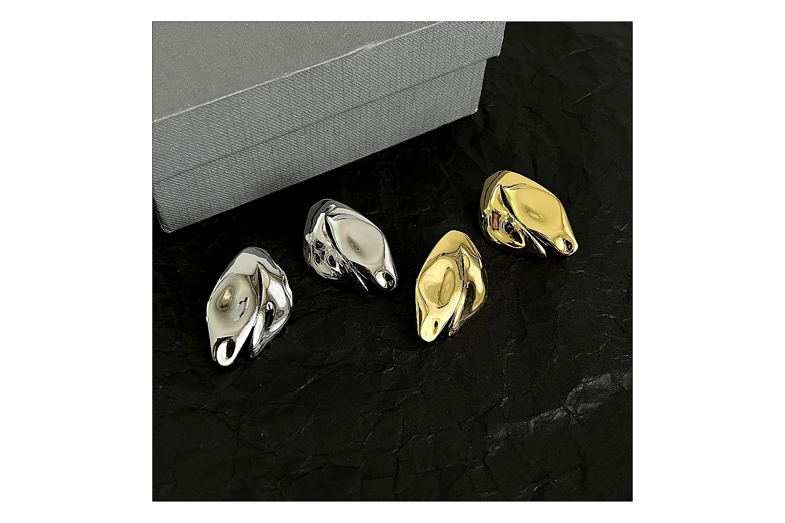 Balenciaga Sculpt Ring Set comparison proof image SKU 1182167275