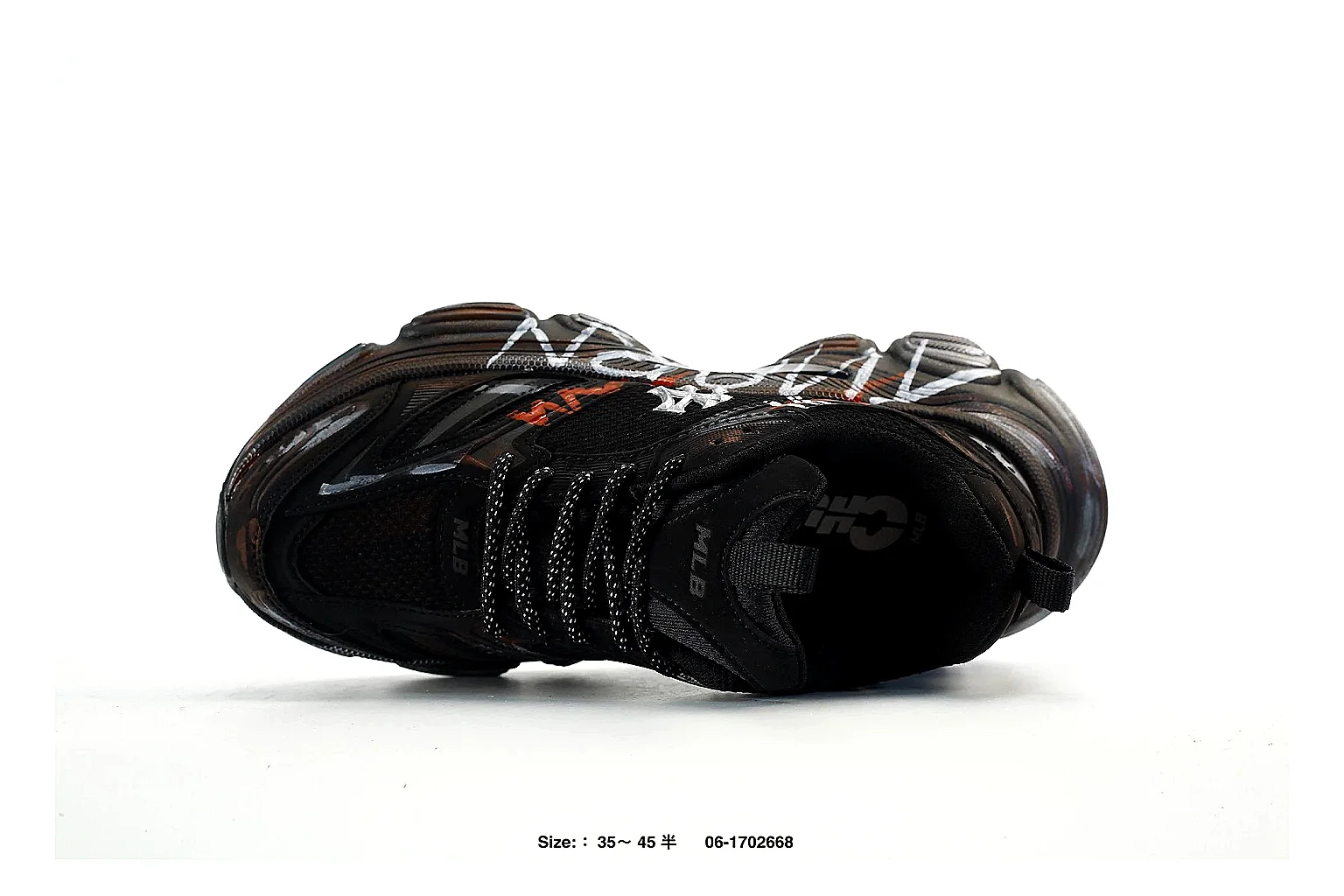 Balenciaga Runner Black Silver Sneaker 6975 comparison gallery with QC evidence thumbnail 3