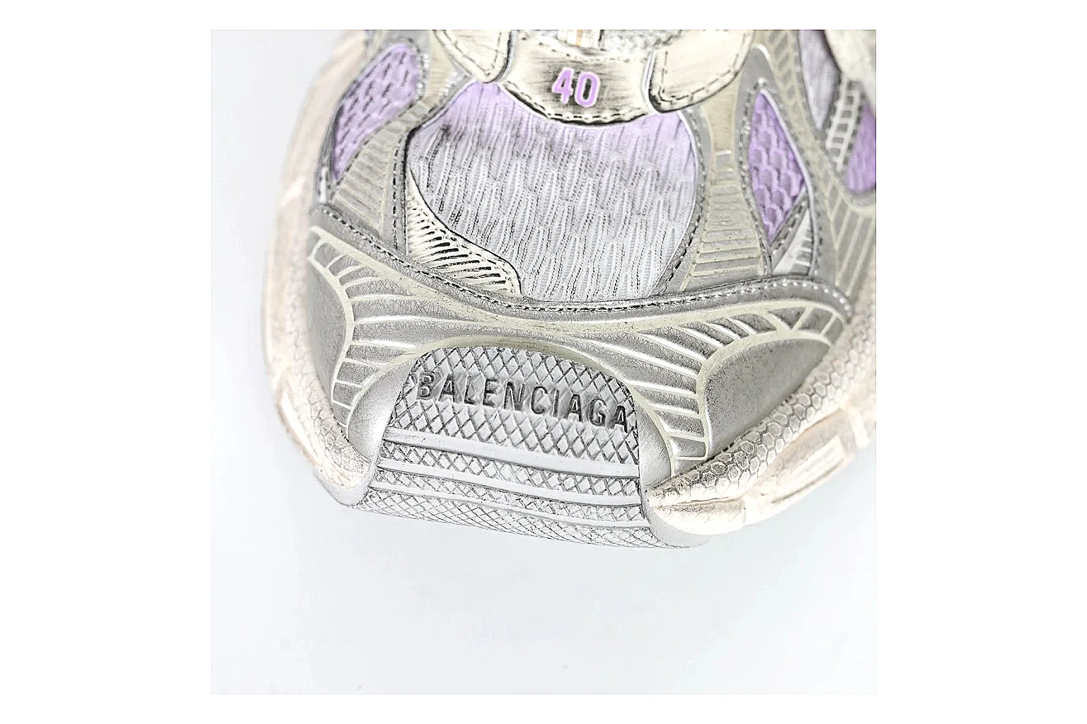 kakoscout.com Balenciaga Track Silver Purple comparison signal card six-photo gallery thumbnail 4