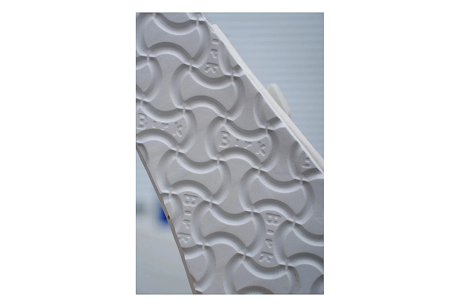 Birkenstock Arizona White Cork Slide comparison signal image with adjustable buckles, contoured footbed and black outsole for clean summer casual styling thumbnail 4