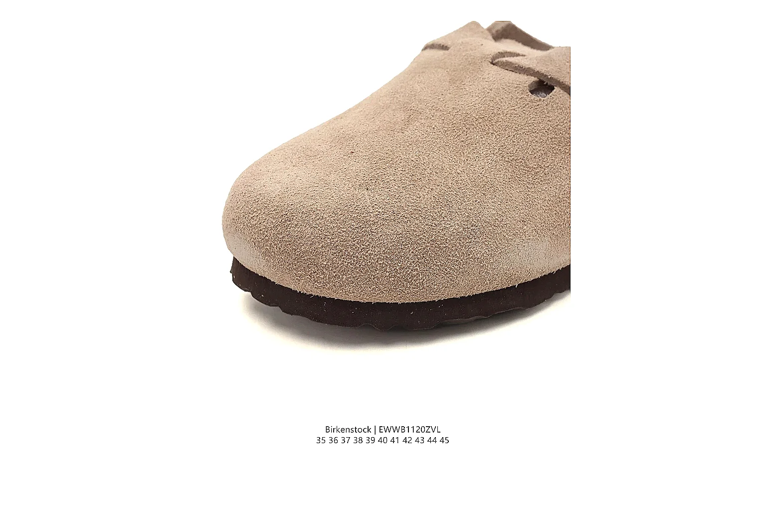 kakoscout.com Birkenstock Beige Suede Clog 0873 Beige mule product image thumbnail 4