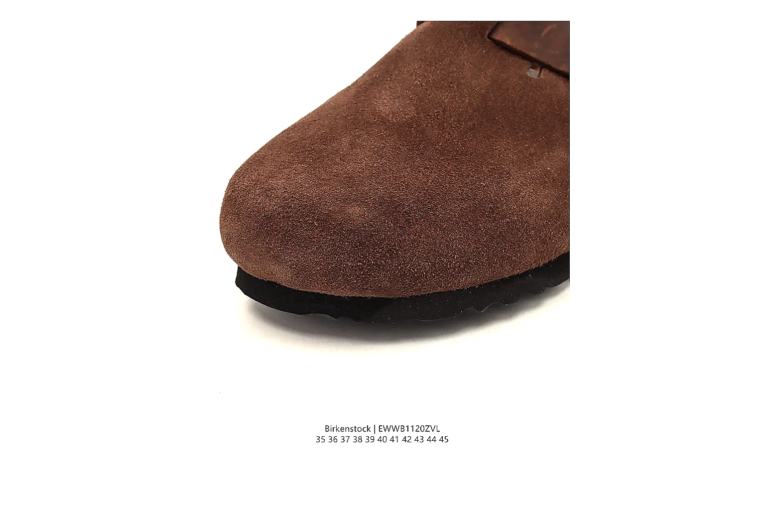 kakoscout.com Birkenstock Brown Suede Clog 0876 Brown mule product image thumbnail 4