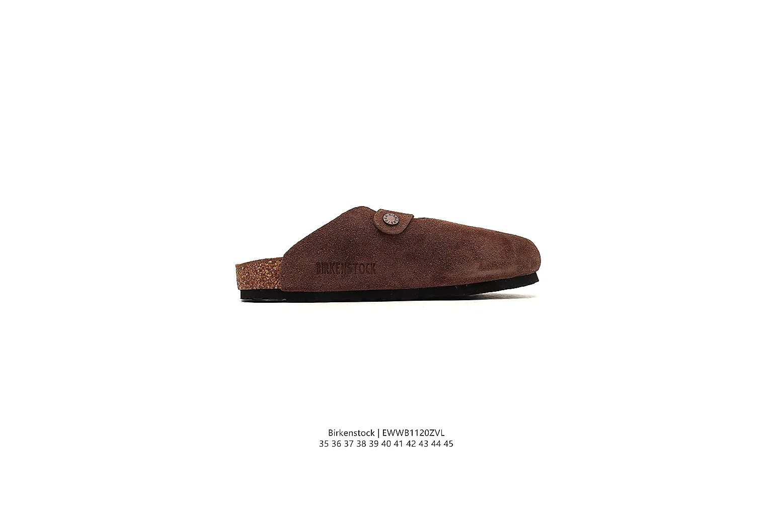 kakoscout.com Birkenstock Chestnut Suede Clog 0867 Chestnut mule product image