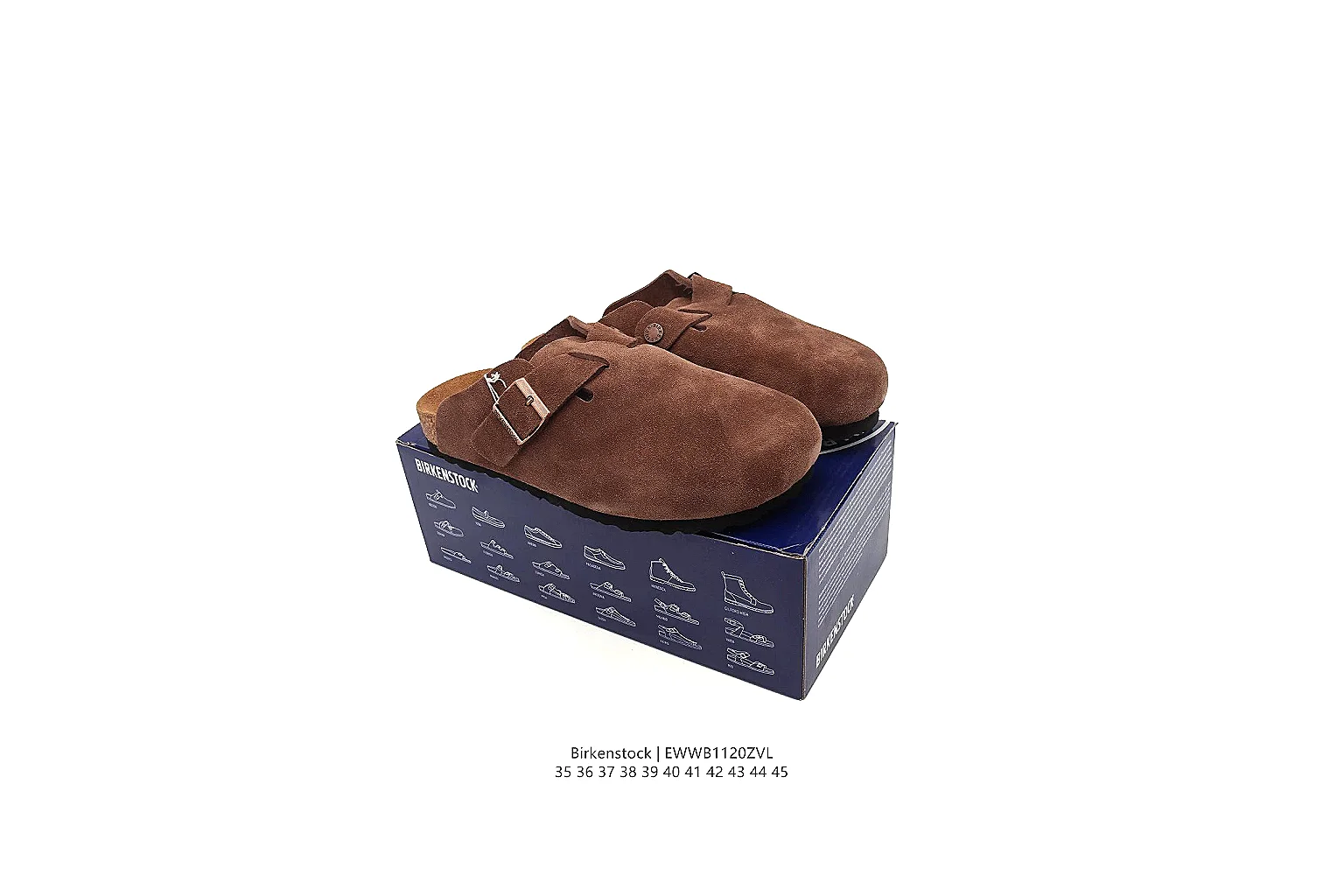 kakoscout.com Birkenstock Chestnut Suede Clog 0867 Chestnut mule product image thumbnail 5