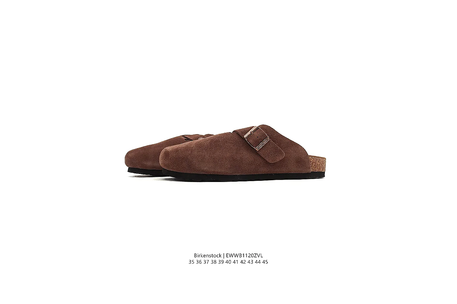 kakoscout.com Birkenstock Chestnut Suede Clog 0867 Chestnut mule product image thumbnail 6