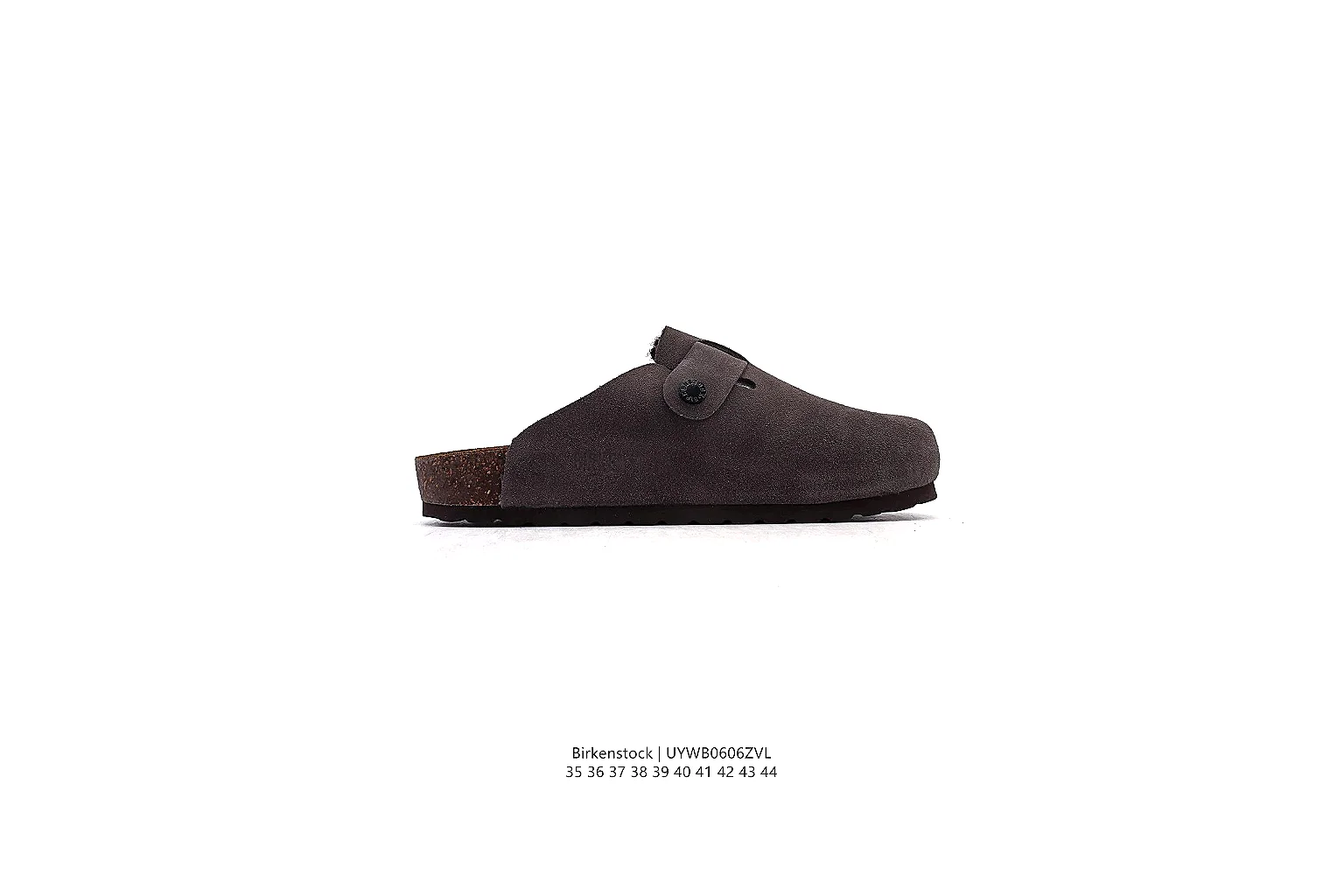kakoscout.com Birkenstock Dark Grey Suede Clog 0889 Dark Grey mule product image