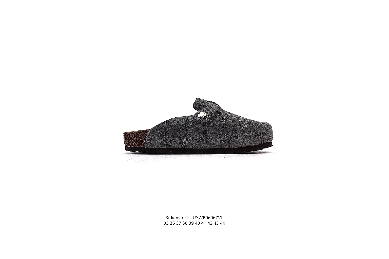 kakoscout.com Birkenstock Grey Suede Clog 0903 Grey mule product image