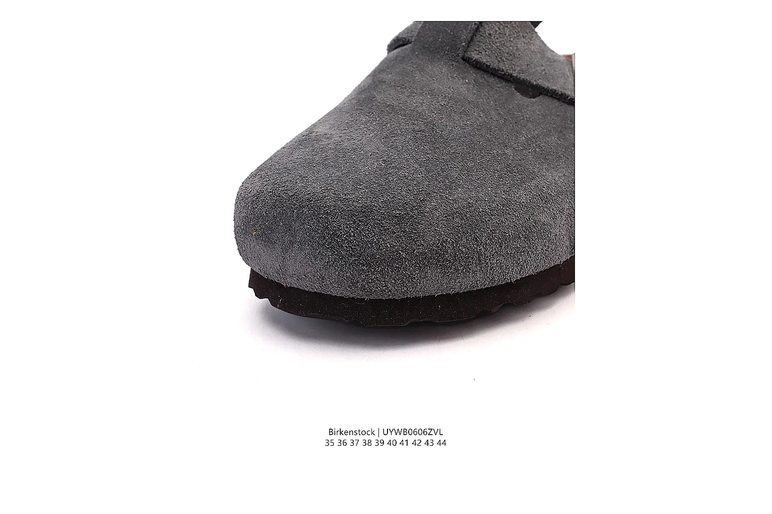 kakoscout.com Birkenstock Grey Suede Clog 0903 Grey mule product image thumbnail 4