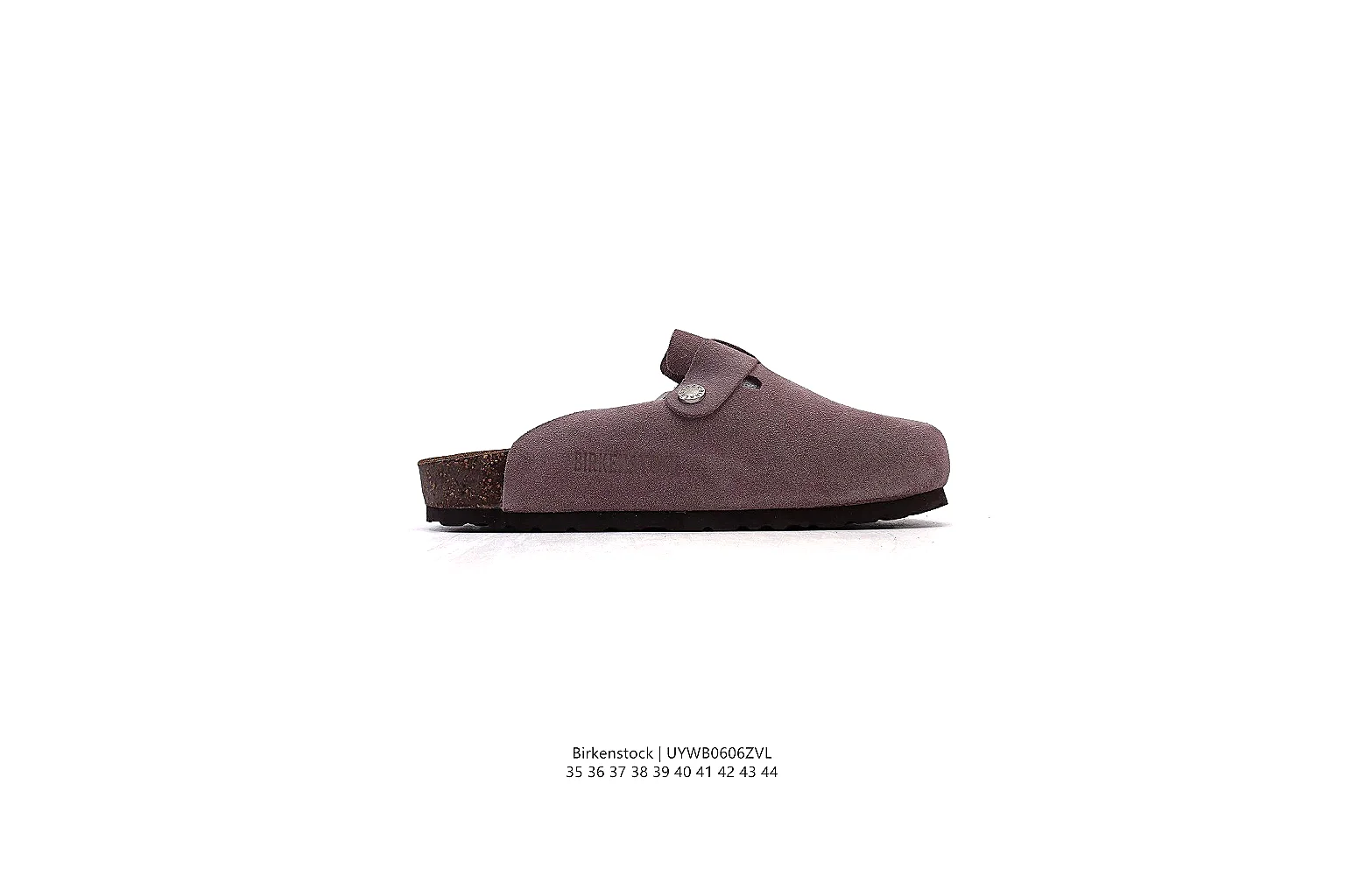 kakoscout.com Birkenstock Mauve Suede Clog 0896 Mauve mule product image
