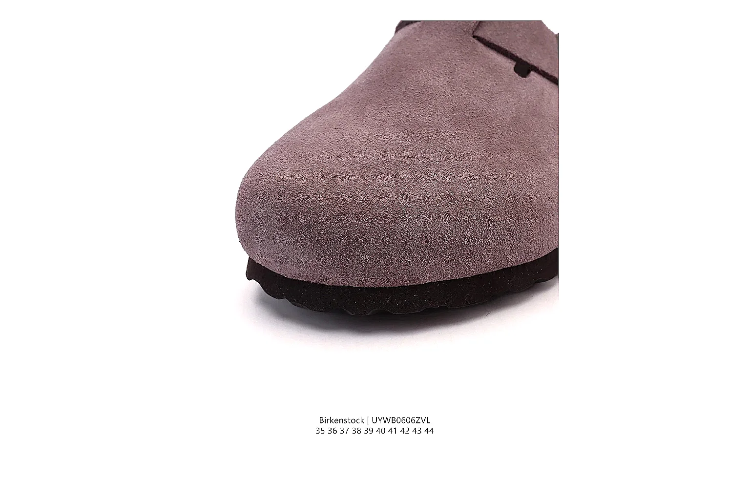 kakoscout.com Birkenstock Mauve Suede Clog 0896 Mauve mule product image thumbnail 4