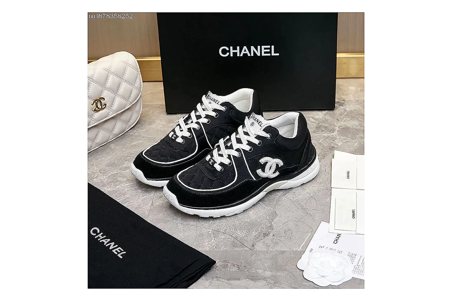 Kako Scout comparison images for Chanel Black Runner Sneaker thumbnail 3