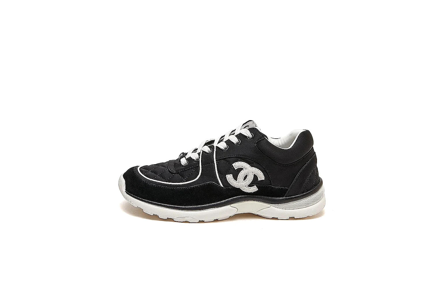 kakoscout.com Chanel Black CC Runner 2863 Black runner product image