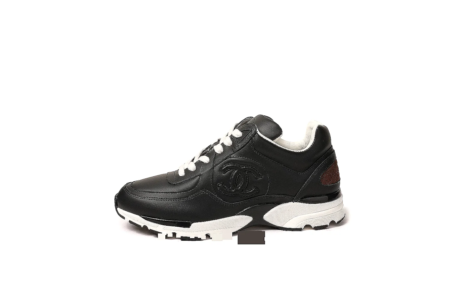 kakoscout.com Chanel Black CC Runner 3705 Black runner product image