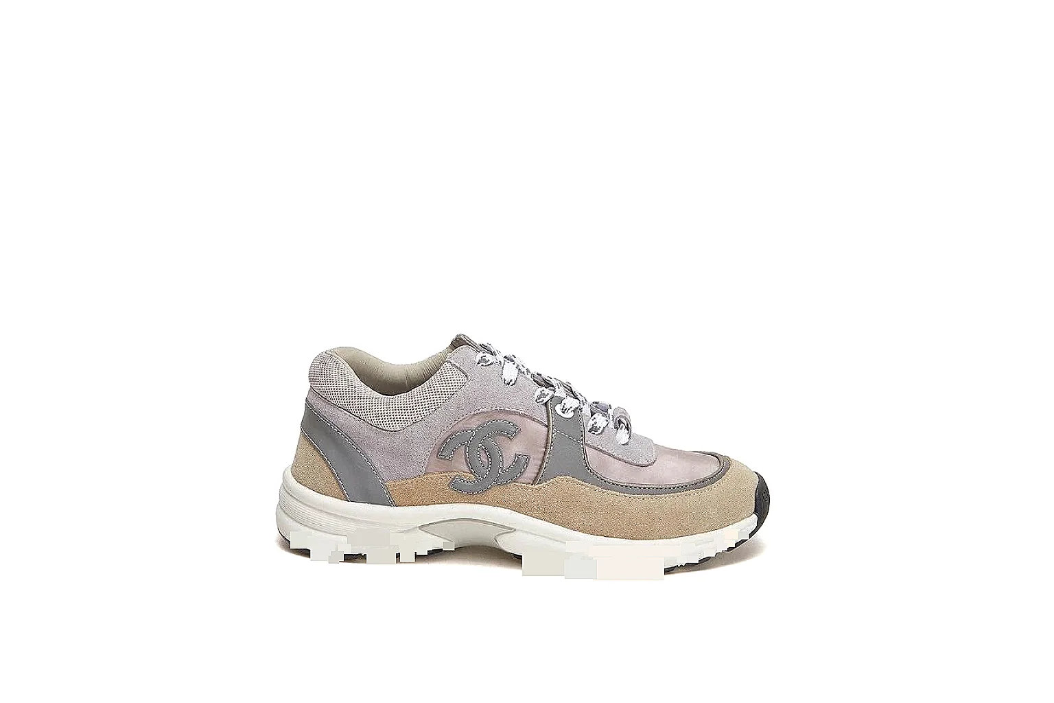 Kako Scout comparison images for Chanel Gray Pink Runner Sneaker thumbnail 2