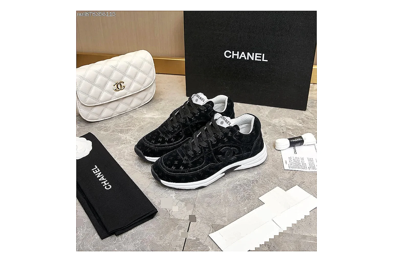 Kako Scout comparison images for Chanel White Runner Sneaker thumbnail 2