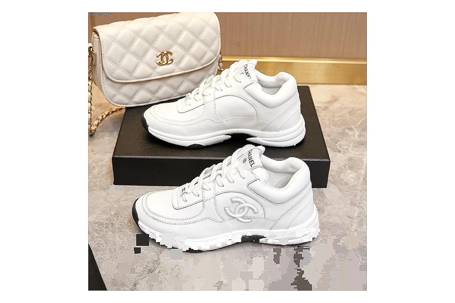 Kako Scout comparison images for Chanel White Runner Sneaker thumbnail 2