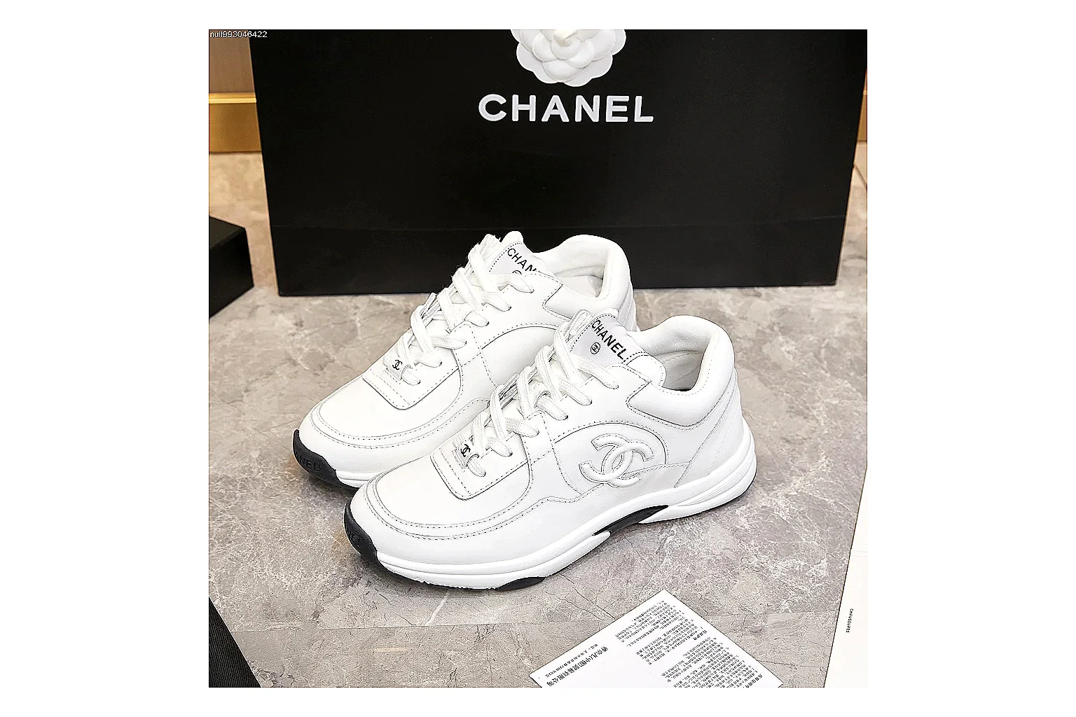 Kako Scout comparison images for Chanel White Runner Sneaker thumbnail 3