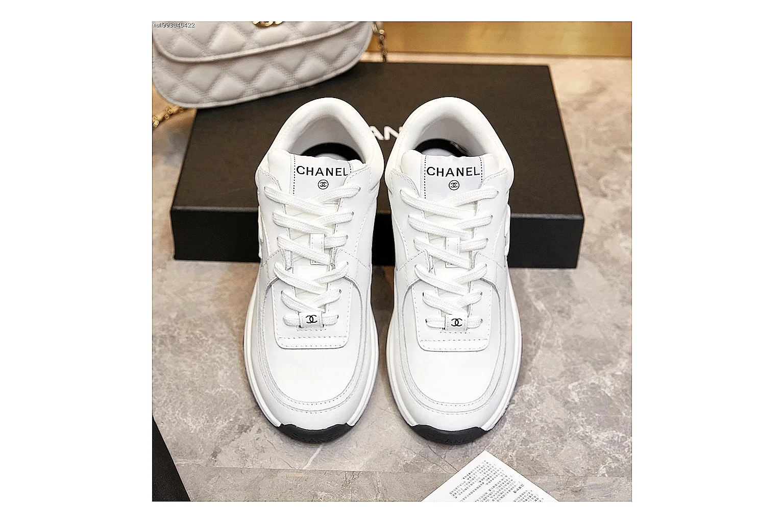 Kako Scout comparison images for Chanel White Runner Sneaker thumbnail 5