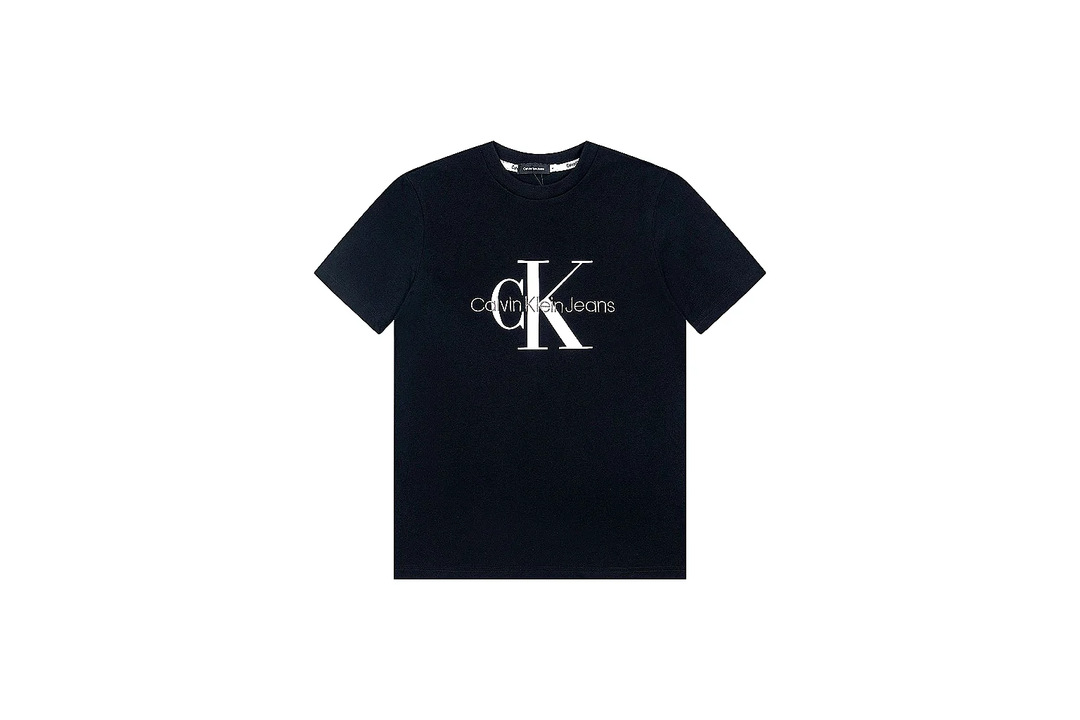 kakoscout.com Calvin Klein Black CK Logo Logo Tee 0611 Black CK Logo short-sleeve-tee product image