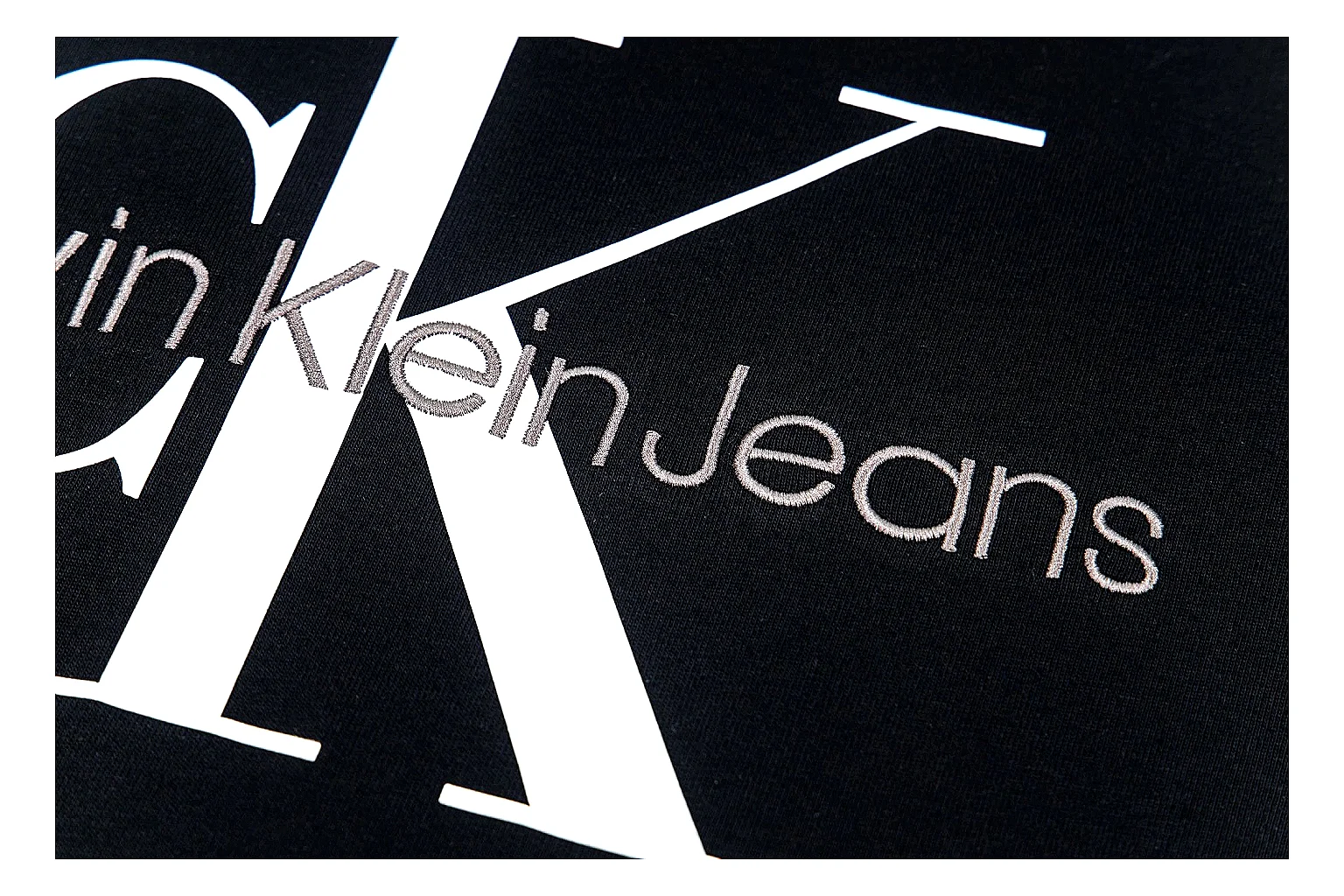 kakoscout.com Calvin Klein Black CK Logo Logo Tee 0611 Black CK Logo short-sleeve-tee product image thumbnail 4