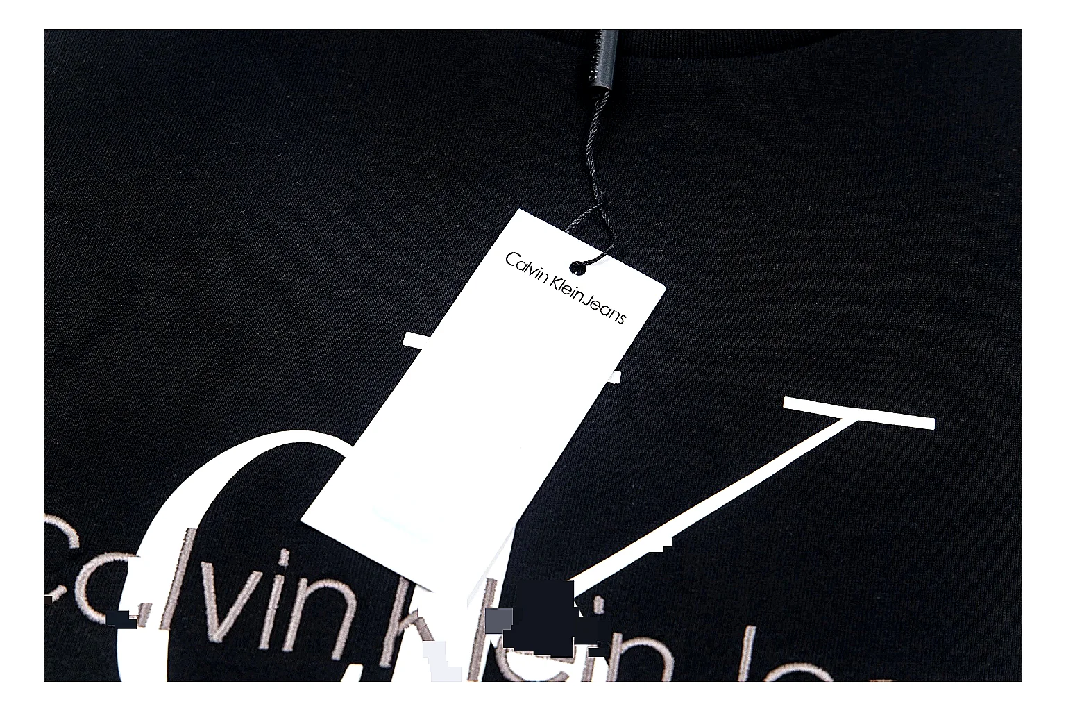 kakoscout.com Calvin Klein Black CK Logo Logo Tee 0611 Black CK Logo short-sleeve-tee product image thumbnail 6