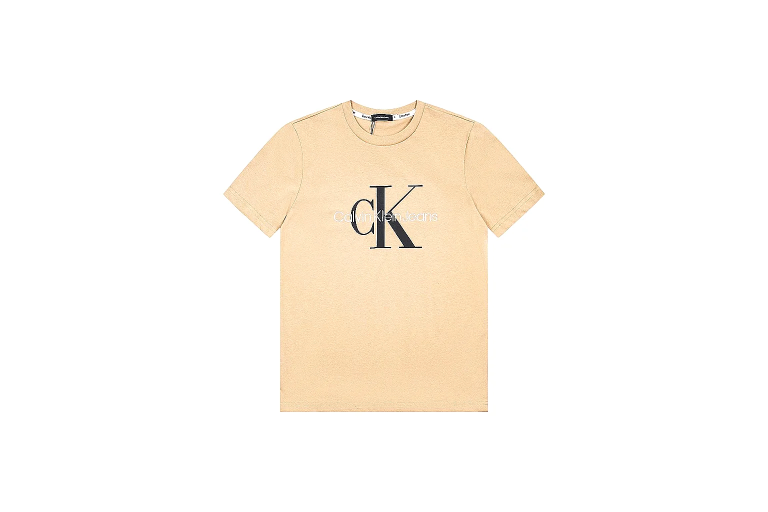 kakoscout.com Calvin Klein Cream Logo Logo Tee 0597 Cream Logo short-sleeve-tee product image