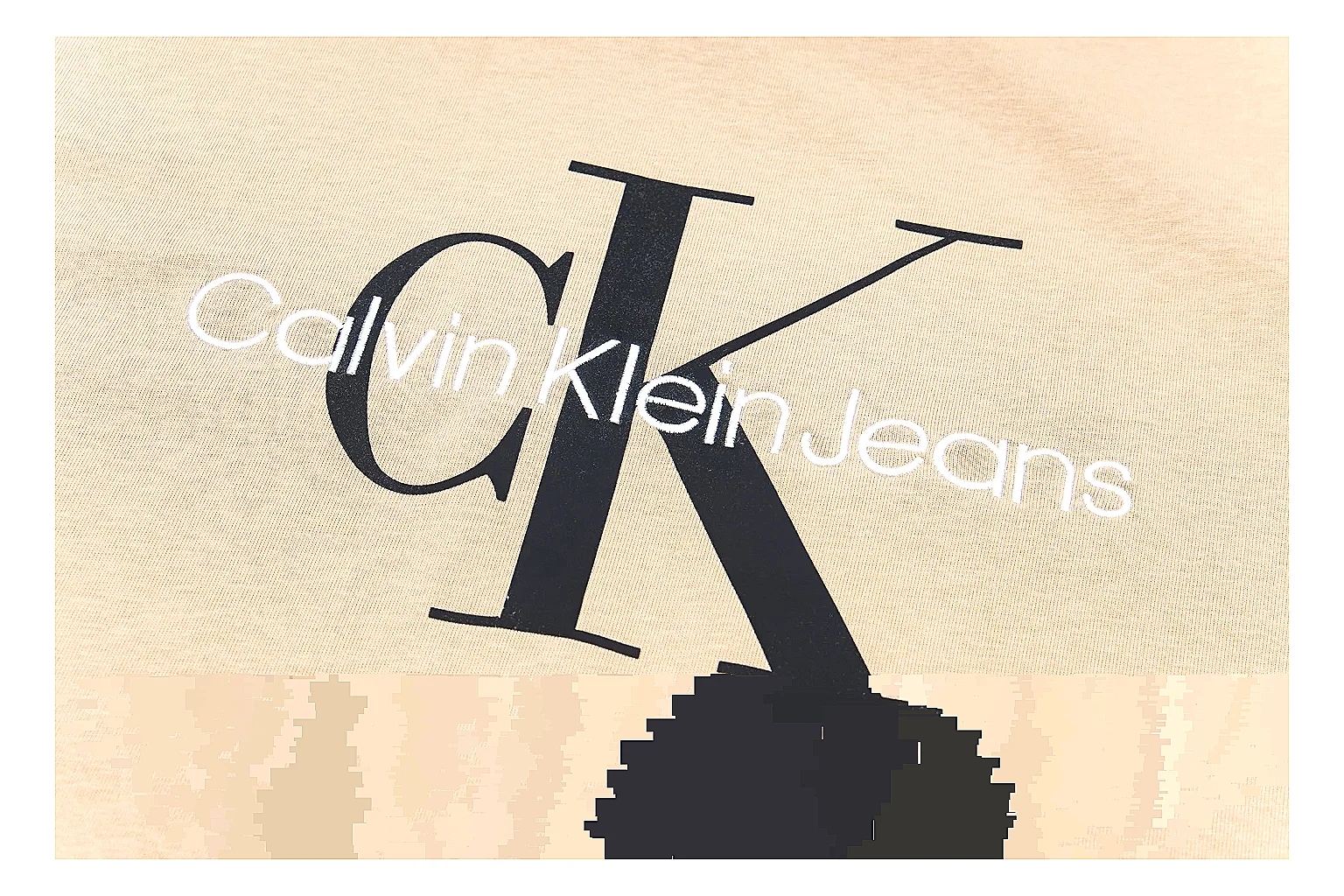 kakoscout.com Calvin Klein Cream Logo Logo Tee 0597 Cream Logo short-sleeve-tee product image thumbnail 6