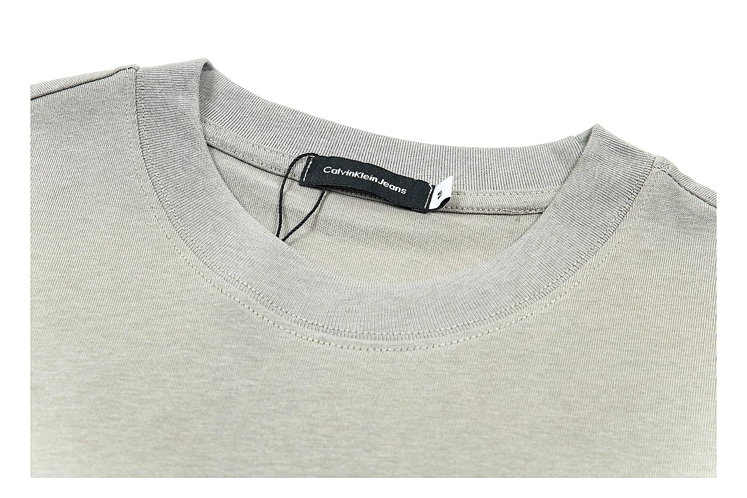kakoscout.com Calvin Klein Grey Small Logo Logo Tee 0554 Grey Small Logo short-sleeve-tee product image thumbnail 5