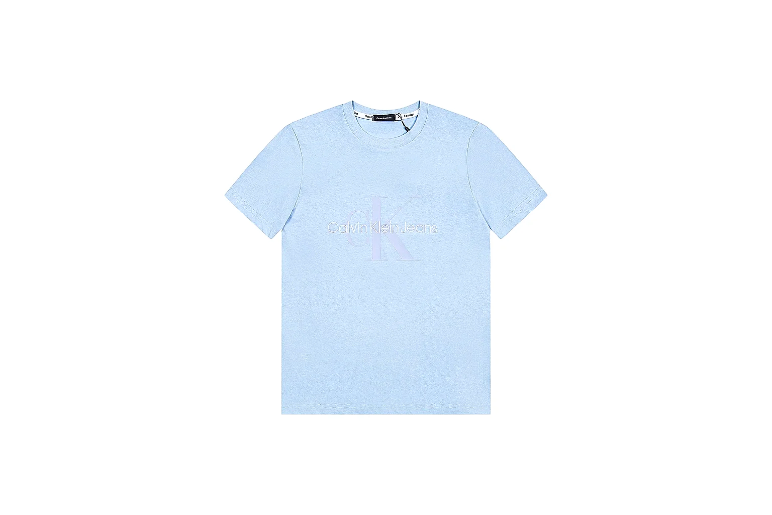 kakoscout.com Calvin Klein Light Blue Logo Logo Tee 0602 Light Blue Logo short-sleeve-tee product image