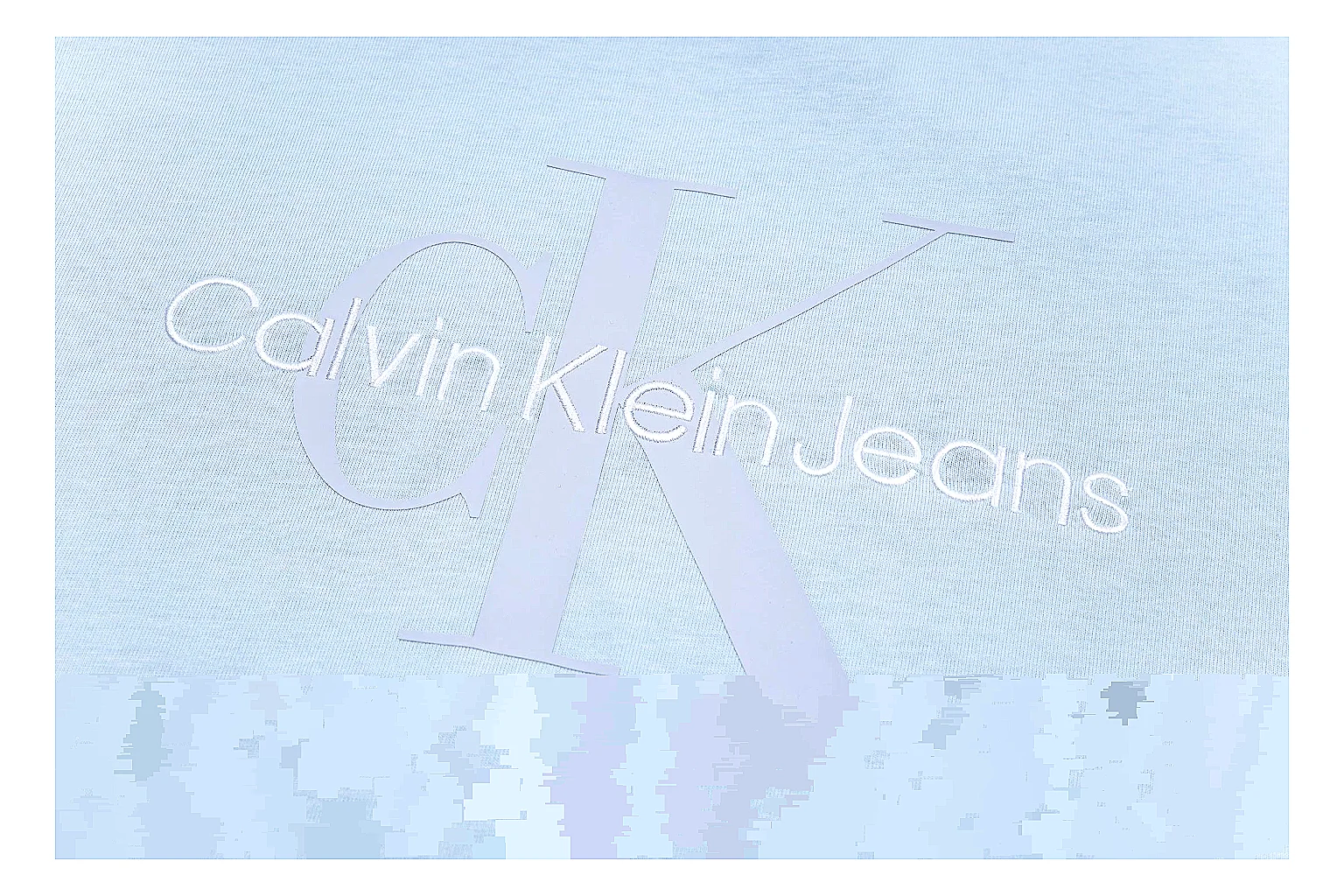 kakoscout.com Calvin Klein Light Blue Logo Logo Tee 0602 Light Blue Logo short-sleeve-tee product image thumbnail 6