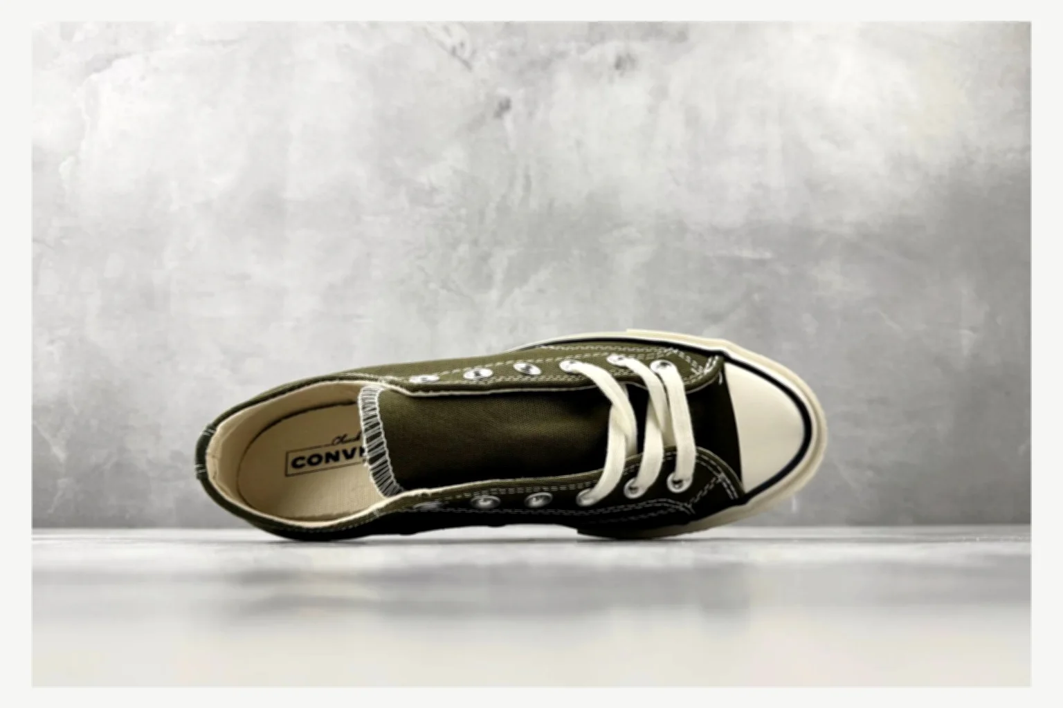 Converse Chuck 70 Olive Low Top comparison proof image SKU 1182167372 thumbnail 2