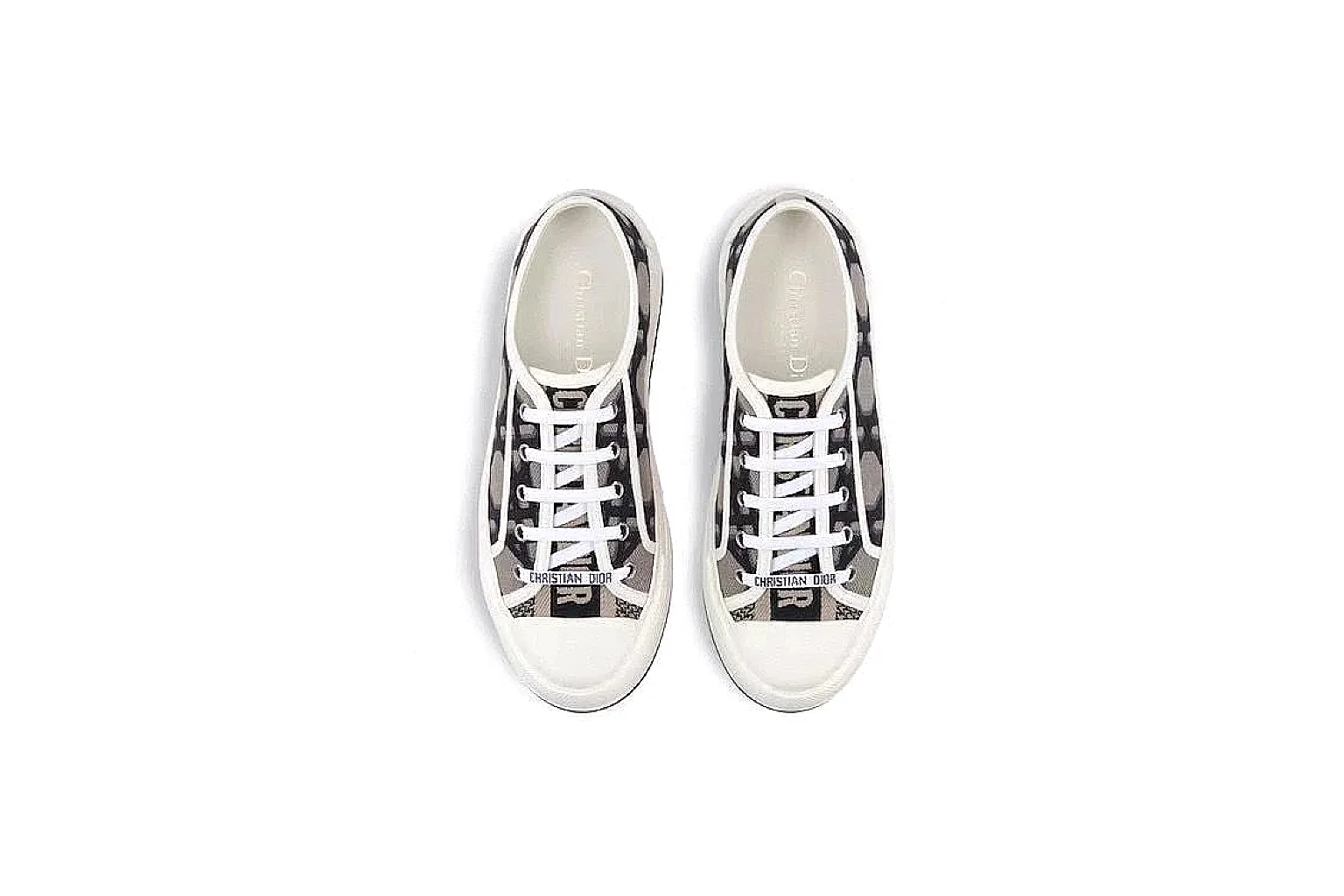 kakoscout.com Dior Floral Canvas Cream Black comparison signal card six-photo gallery