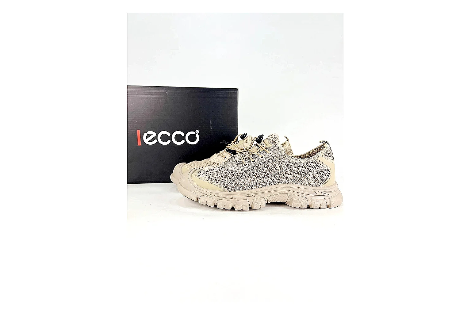 kakoscout.com Ecco Chunky Runner Beige Gray comparison signal card six-photo gallery thumbnail 2