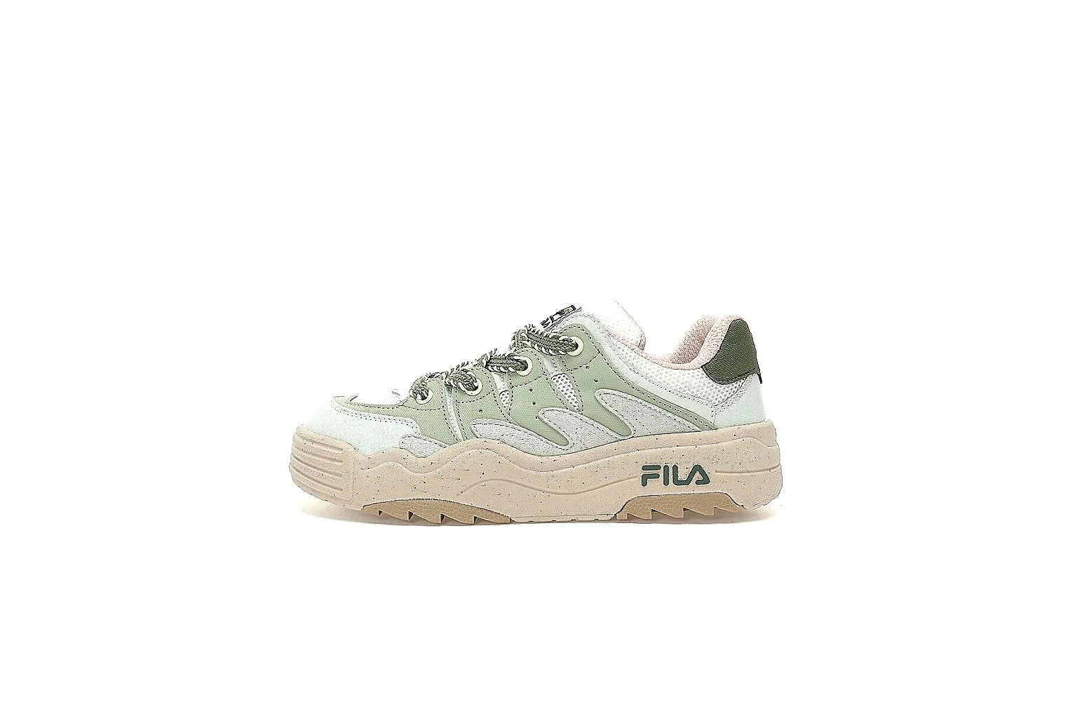 Kako Scout comparison images for Fila Beige Green Low Sneaker thumbnail 6