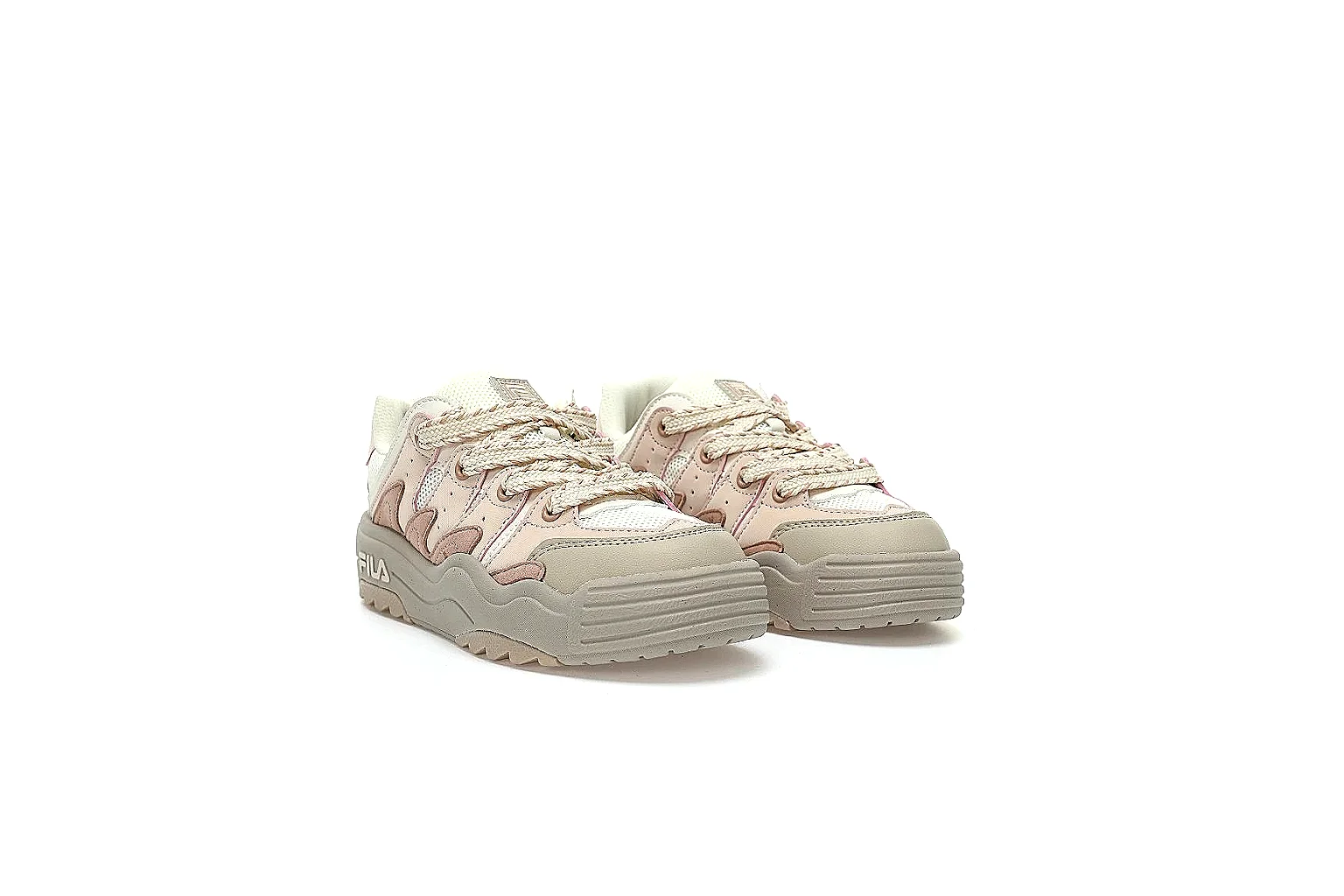 Kako Scout comparison images for Fila Beige Pink Low Sneaker thumbnail 5