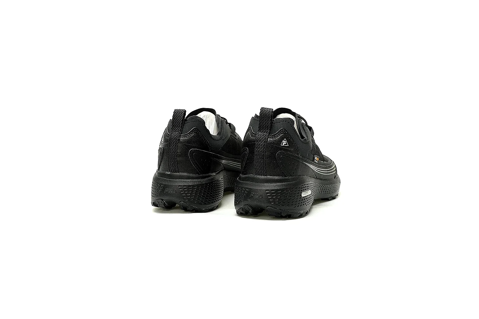 FILA 3203 black trail low sneaker with side logo and Cordura label thumbnail 5